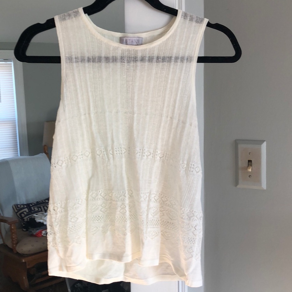 Boho lace tank
